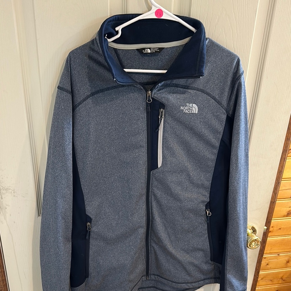 The North Face Blue Performance Jacket with Technical Fabric
